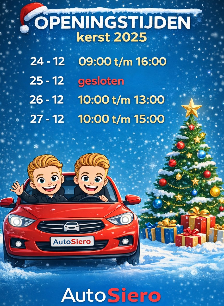 Aangepaste openingstijden feestdagen